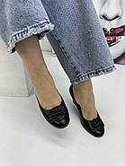 Туфлі жіночі Basyni 28(E03162-D2590) шкіряні на танкетці 37, фото 2