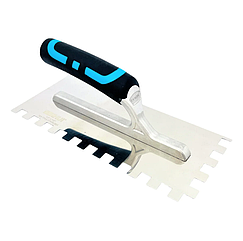 Зубчастий шпатель (гребінка) з нержавіючої сталі BIHUI (зуб 10мм) PTSB10