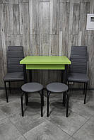 Кухонний комплект стіл розкладний, 2 стільці та 2 табурети