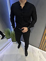 Мужской набор рубашка + брюки Турция | Комплект мужской рубашки и брюк ЛЮКС качества
