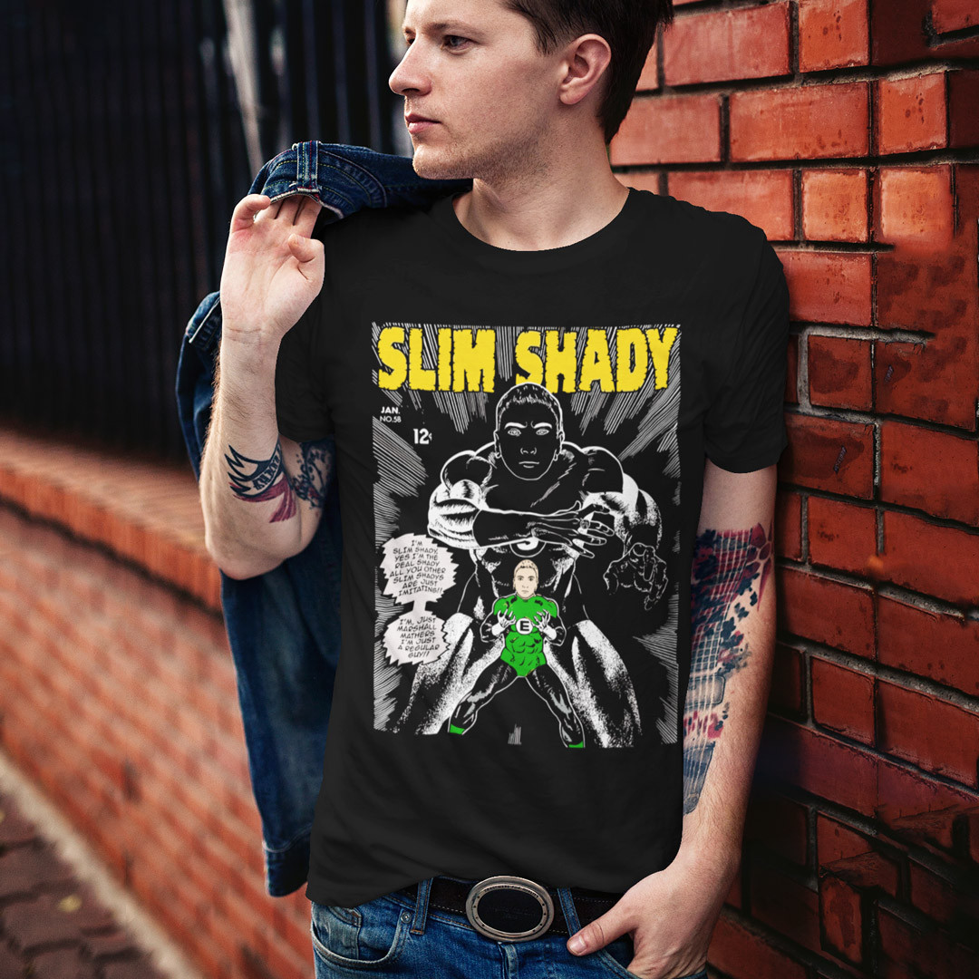 Футболка CULT - Eminem - Slim Shaddy