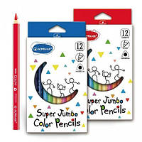 Наб. каранд."Acmeliae" "Super Jumbo" 12 кв., трикутн.корп., 5 мм (15