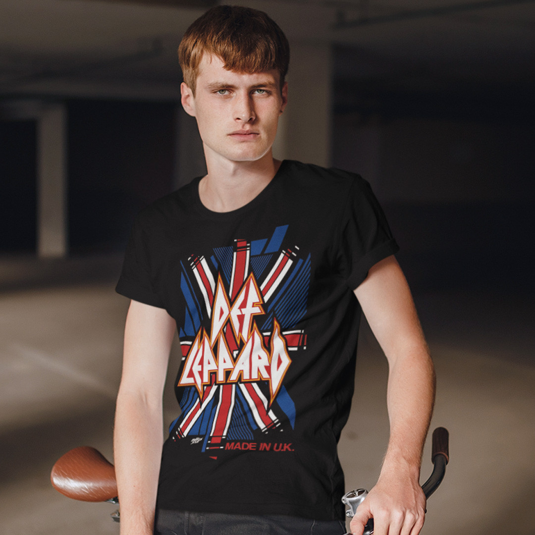 Футболка CULT - Def Leppard - Made In UK