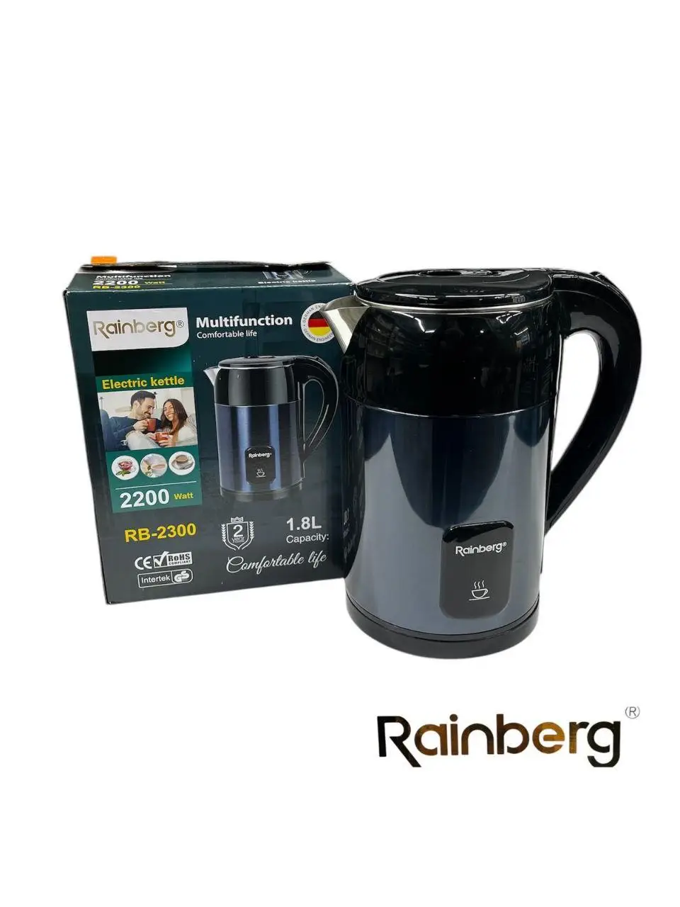 Чайник електричний Rainberg RB-2300 2200 W 1.8L