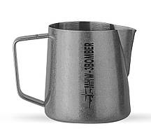 Пітчер MHW-3BOMBER для еспресо, джаг для кави 400 мл, молочник з нержавіючої сталі