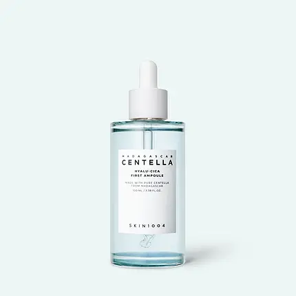 Зволожуюча ампульна сировотка Skin1004 Madagascar Centella Hyalu-Cica First Ampoule, 100 мл, фото 1