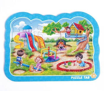 Пазли-вкладиші Roter Kafer "Дитячий майданчик" RK7020-04 G-Rich