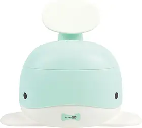 Горщик дитячий FreeOn WHALE Blue (зі спинкою) 69369