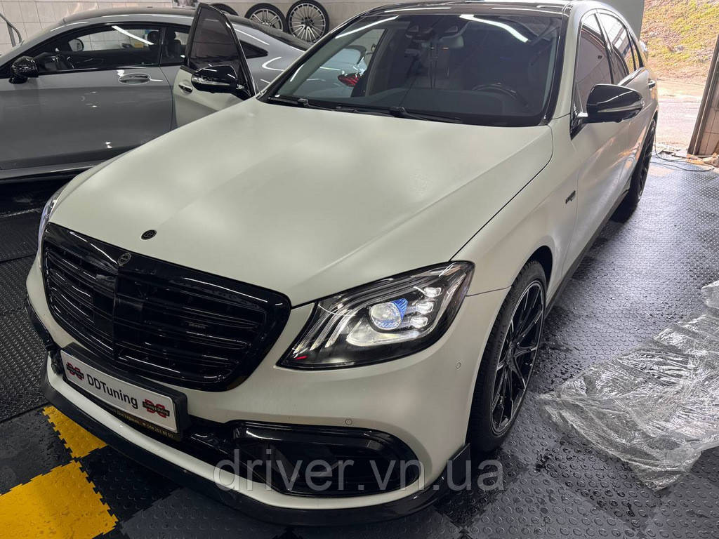 Комплект обвесов S63 AMG (2018-restyling) для Mercedes S-сlass W222