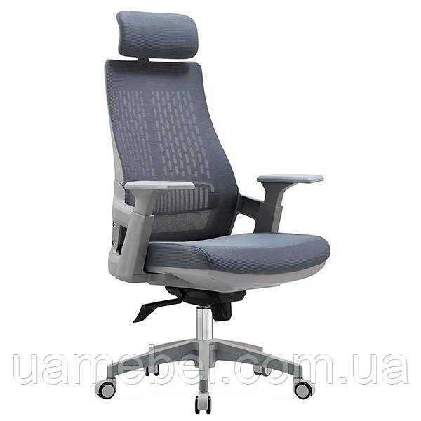 Крісло Patric тканина сіра