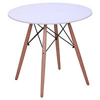 Стіл обідній Helis, колір білий (МДФ)