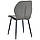 Стілець Astra чорний/ вельвет темно-сірий, фото 4
