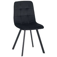 Стілець обідній Harlem чорний/чорний