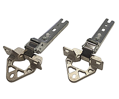 Комплект петель (кронштейн, шарнір) дверей для холодильників Bosch, Siemens, Neff 00268698