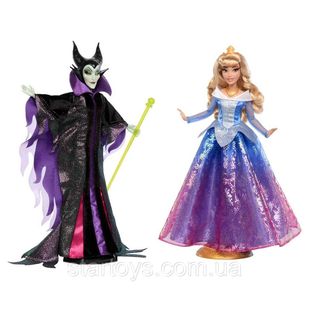 Набір колекційних ляльок Малефісенту та Аврора Mattel Disney Princess Collector Maleficent and Aurora HPG10