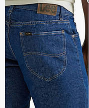 Джинси чоловічі Lee Regular Fit Pepperprewash темно-синій, фото 4