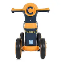 Каталка-толокар M 5855E-7 EVA, TF, музика, світло, помаранчевий., фото 3