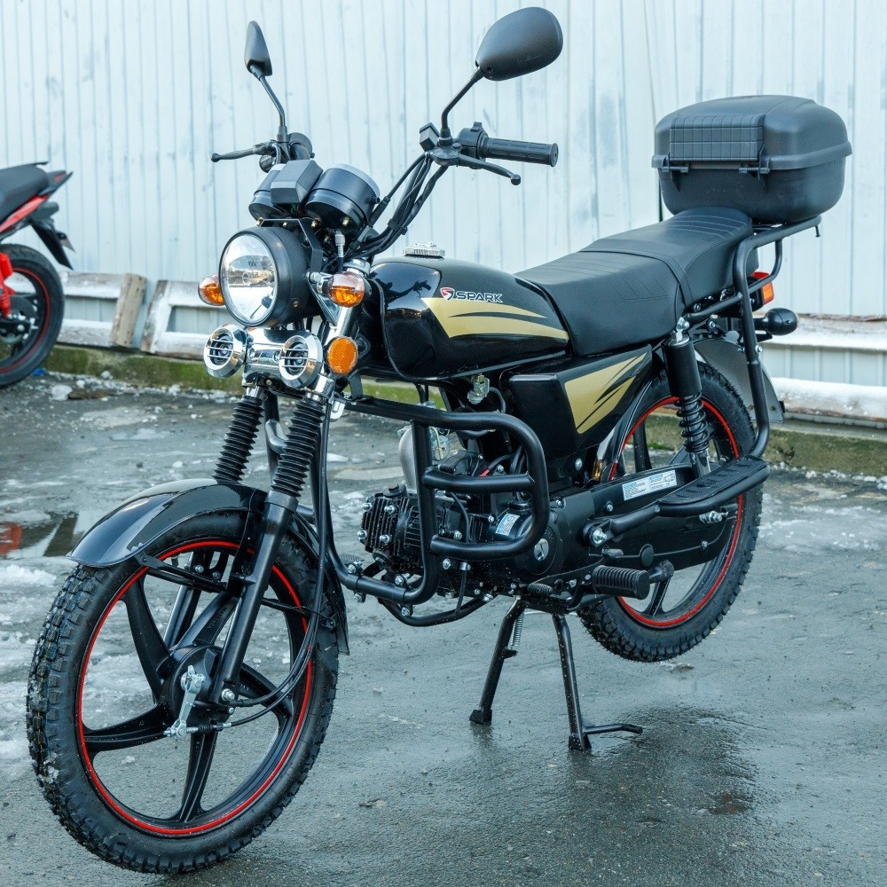 Мотоцикл легкий дорожній SPARK SP125C-2CFO бензиновий чотиритактний двомісний 125 кубів 85 км/год