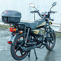 Мотоцикл легкий дорожній SPARK SP125C-2CFO бензиновий чотиритактний двомісний 125 кубів 85 км/год, фото 2