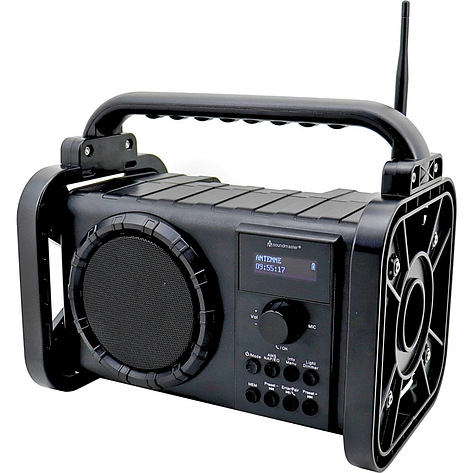 Будівельний радіоприймач Soundmaster DAB80SW з DAB+/FM Bluetooth і літій-іонним акумулятором, Німеччина, фото 1