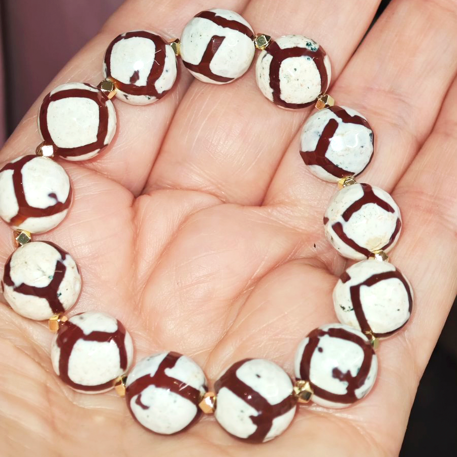 Намистини Дзі браслет, 028ТД, фото 1