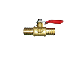 Кран кульовий зі штуцерами на 12 мм