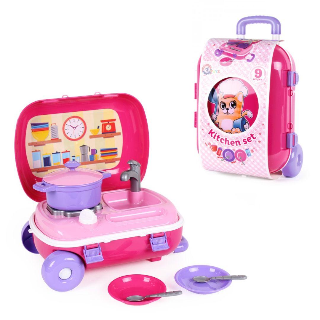 6061 Валіза з набором посуду Технок, фото 1