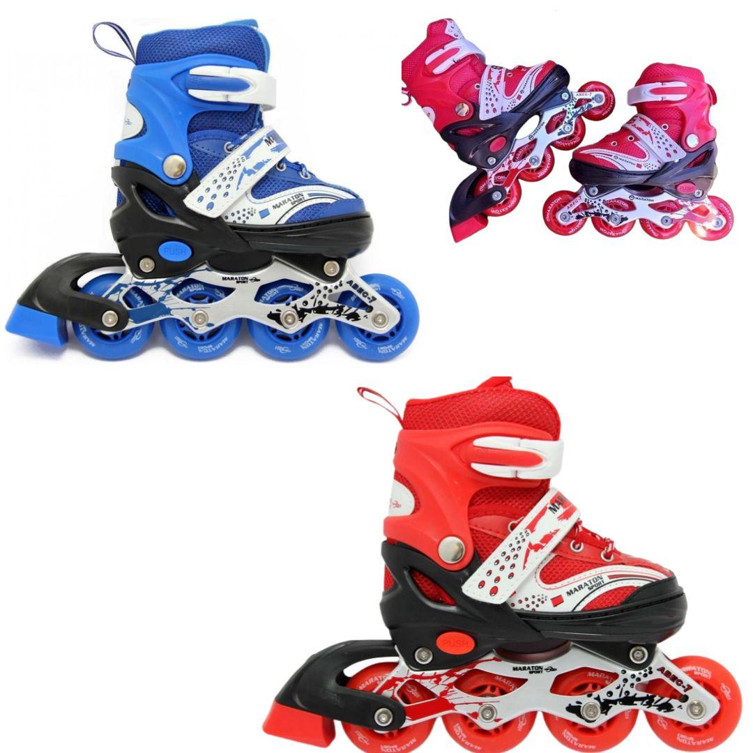 0028 Ролики Oscar S (28-33) у сумці 2 кольори, фото 1