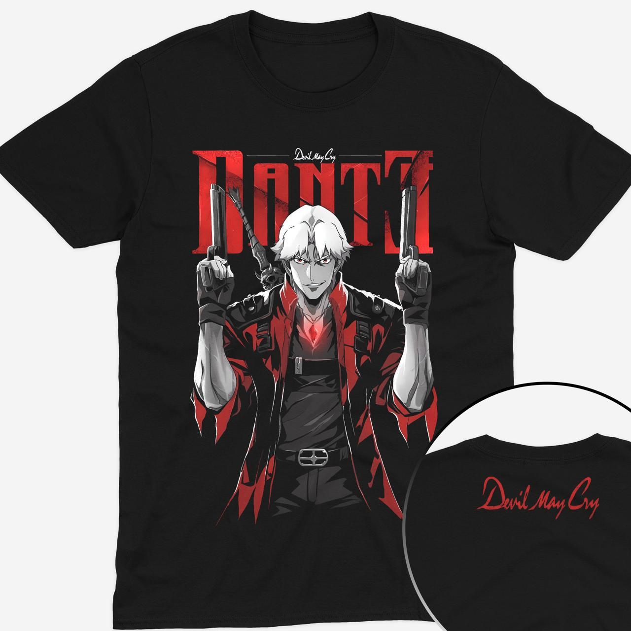Футболка чорна Morze Devil May Cry Dante XXL, фото 1