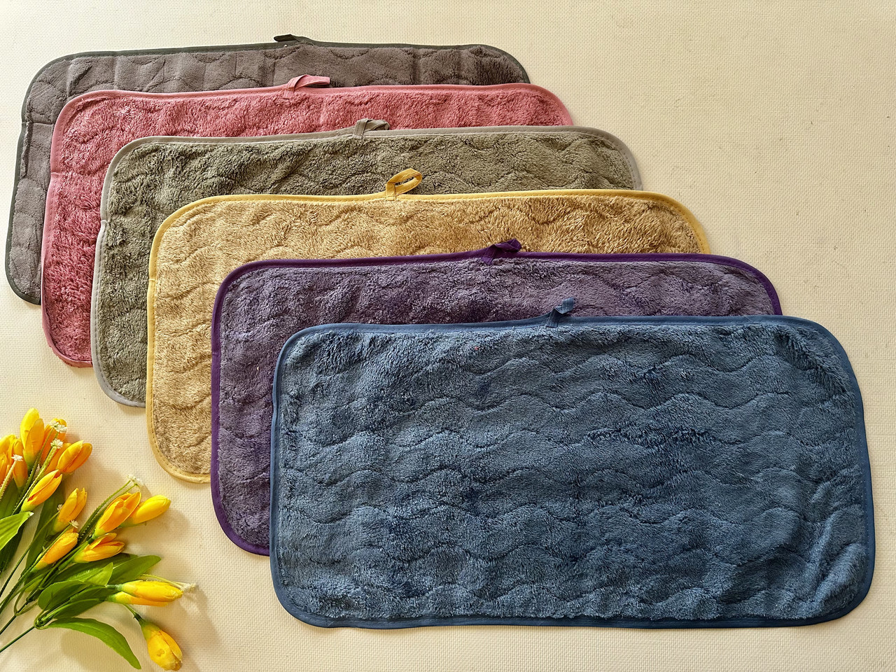 Серветки кухонні "петелька" 12 шт. у пакованні. Розмір 48/25