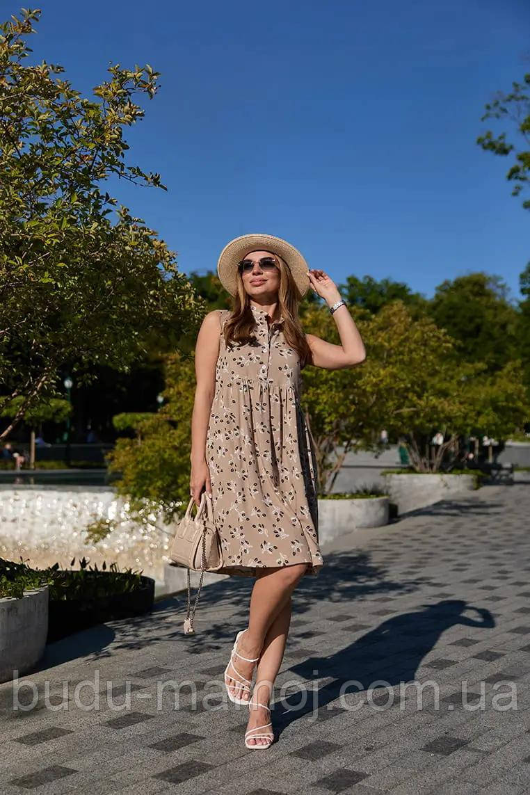 Плаття для вагітних і годуючих мам легке літнє, фото 1