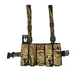 Підсумок на 5 гранат ВОГ25/ВОГ-25П/М433 40х46 горизонтальний, стегно-пояс, мультикам. В125, фото 2