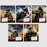 Зошит шкільний 1Вересня 36 аркушів клітинка Life on wheels (15)