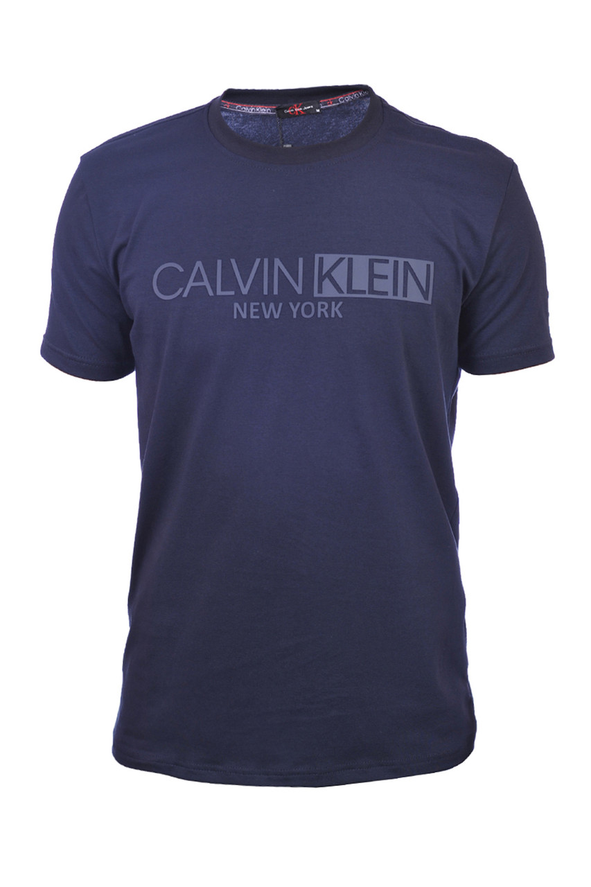 Футболка чоловіча Calvin Klein 25-25Y-08127 темно-синя