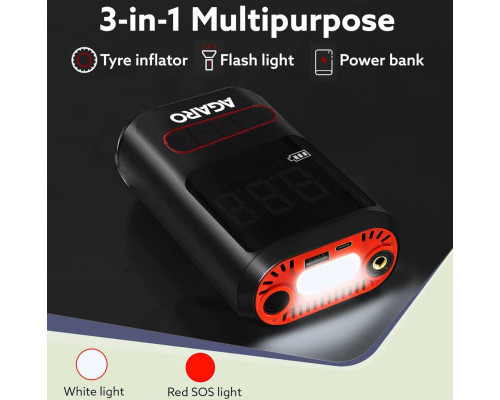 Компресор автомобільний портативний Car Air Pump CX-329