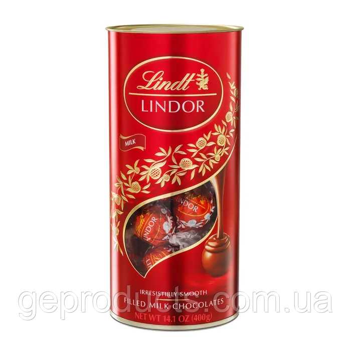 Цукерки Lindt Lindor Tube Milk 400 г