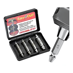 Набір біт для екстракторів для викручування саморізів і болтів у кейсі