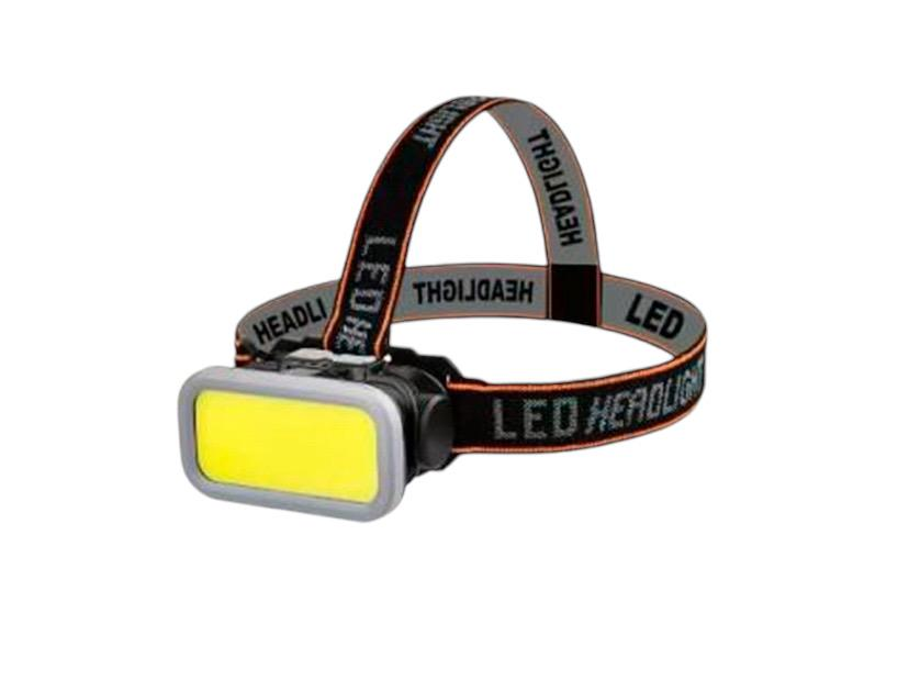 Акумуляторний налобний ліхтар YM-309-COB (white+red), Li-Ion акумулятор, ЗП Type-C, Box, фото 1