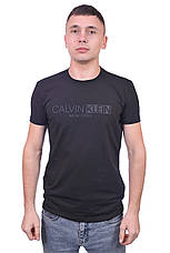 Футболка чоловіча Calvin Klein 25-25Y-08127 чорна, фото 3