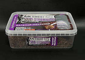 Метод-мікс + ліквід Squid - Strawberry (кальмар + полуниця), 400 гр