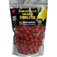 Бойли пилячі Carp Classic Baits Economic Soluble - Strawberry - Полуниця - Ø20мм - 1кг
