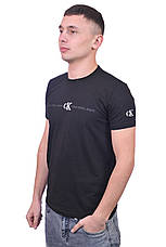 Футболка чоловіча Calvin Klein 25-25Y-8129 чорна, фото 4