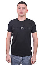 Футболка чоловіча Calvin Klein 25-25Y-8129 чорна, фото 3