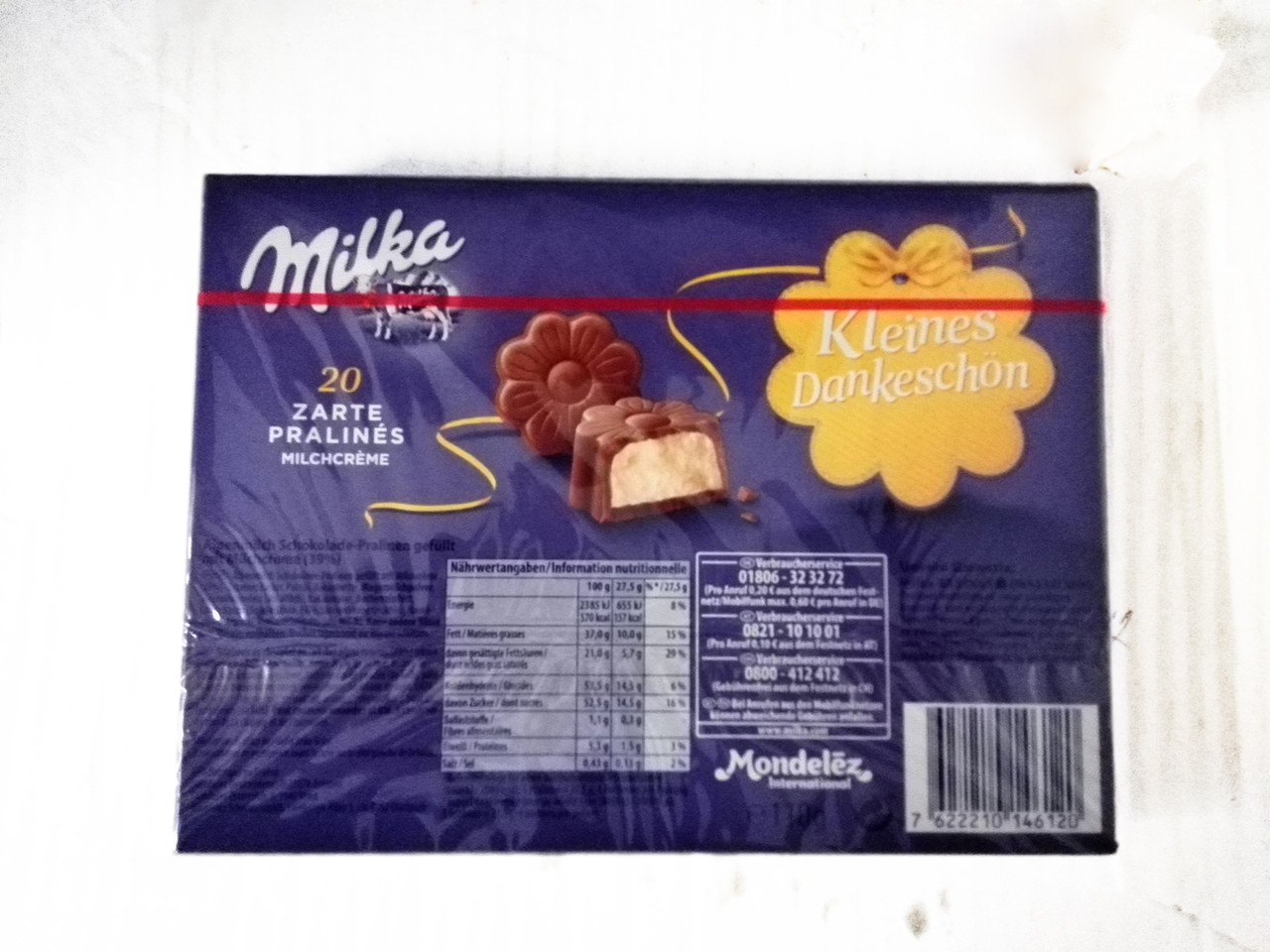 Шоколадные конфеты в коробке Milka Alltags-Heldin с пралине, 110 гр - фото 8 - id-p462606316