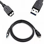 Кабель USB 3.0 Type A > USB 3.0 Micro B для синхронізації та зарядки планшета SAMSUNG GALAXY NOTE TAB PRO 12.2 SM-T900 SM-P900