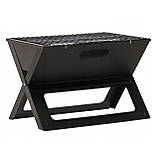 Складаний вугільний гриль, мангал Garden Line BBQ4858 Чорний, фото 5