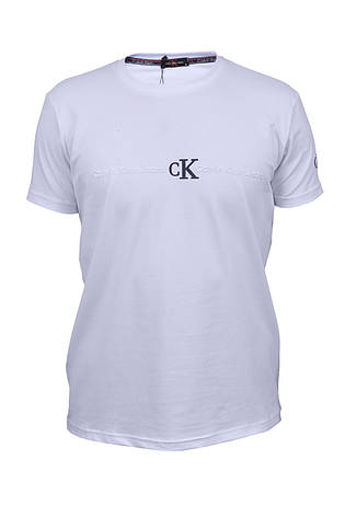 Футболка чоловіча Calvin Klein 25-25Y-8129 біла, фото 1