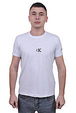 Футболка чоловіча Calvin Klein 25-25Y-8129 біла, фото 3