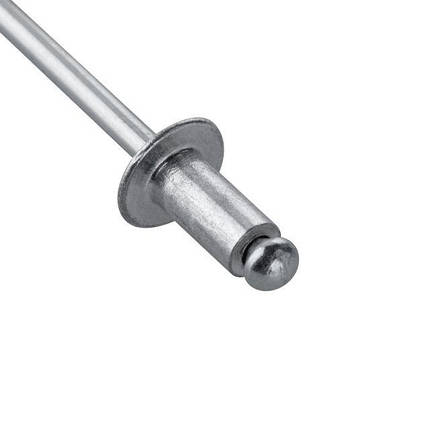Заклепка алюмінієва 4.0*8.0 мм, 50 од. INTERTOOL RT-4008, фото 4