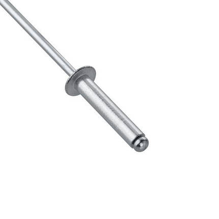 Заклепка алюмінієва 4.0*20.0 мм, 50 од. INTERTOOL RT-4020, фото 4